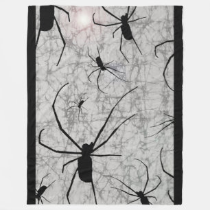 Spiders Fleece Blanket