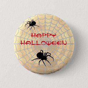 Spiders Halloween 2 Inch Round Button