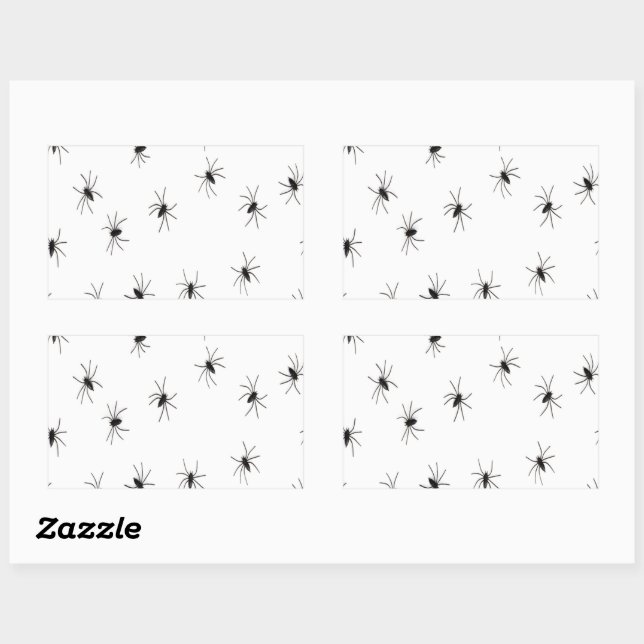 Spiders Halloween Creepy Crawly Spooky Sticker (Sheet)