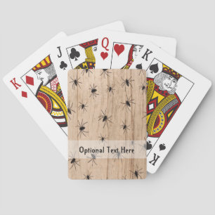 Spiders Halloween Playing Cards