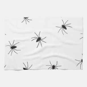 spiders kitchen towel