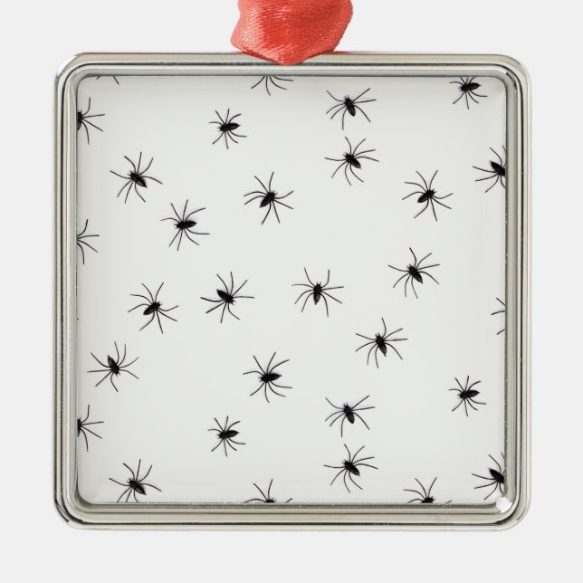Spiders Metal Ornament (Front)