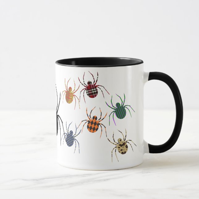 Spiders 'N Patterns Mug (Right)