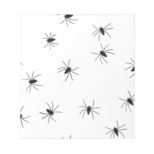 spiders notepad