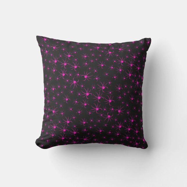 Spiders Outdoor Pillow (Front)