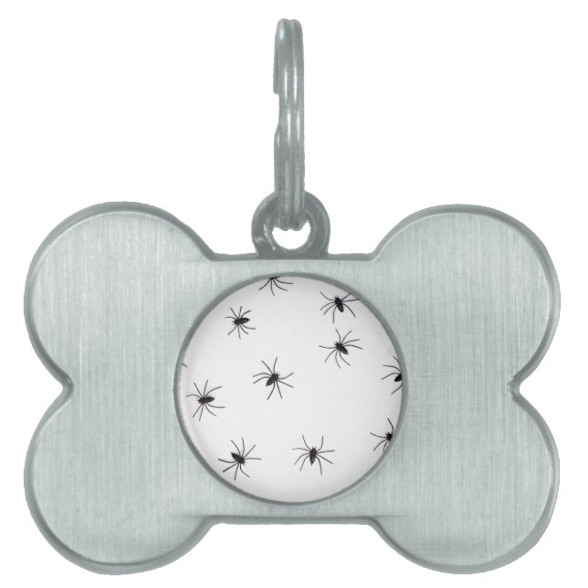 spiders pet tag (Front)