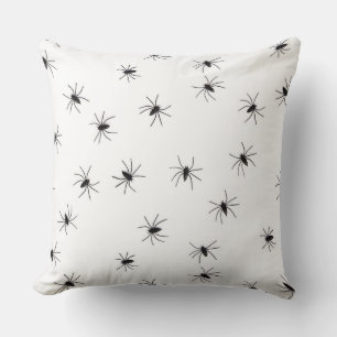 Spiders Throw Pillow