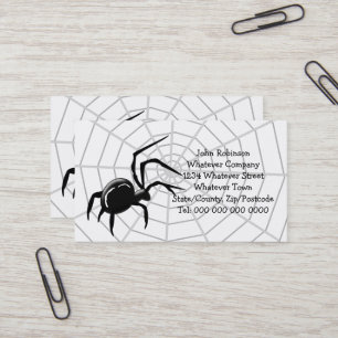 Spiders Web Business Card