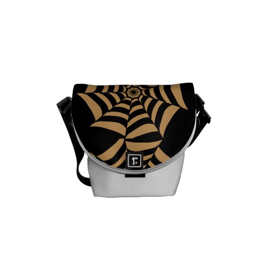 Spiders Web Mailbag Messenger Bag