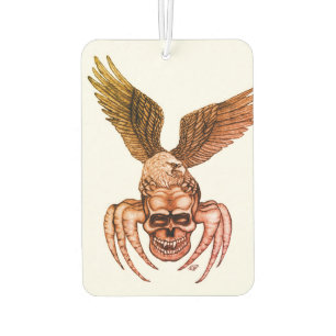 Spiderskull with Eagle Air Freshener