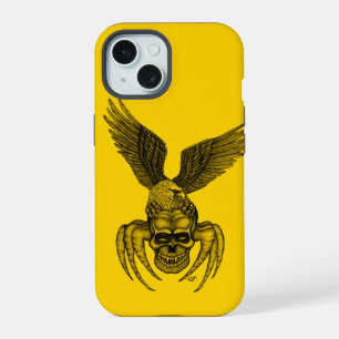 Spiderskull with Eagle iPhone 15 Case