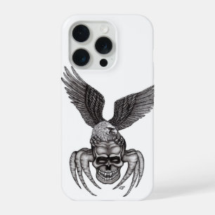 Spiderskull with Eagle iPhone 15 Pro Case