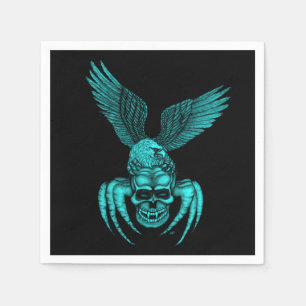 Spiderskull with Eagle Napkin