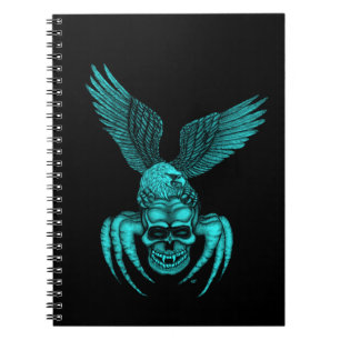 Spiderskull with Eagle Notebook