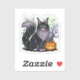 Spiderweb Coon – Maine Coon Halloween