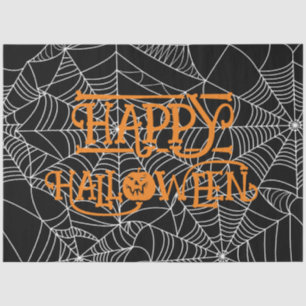 Spiderweb Crescent Moon Halloween Costume Party Tissue Paper