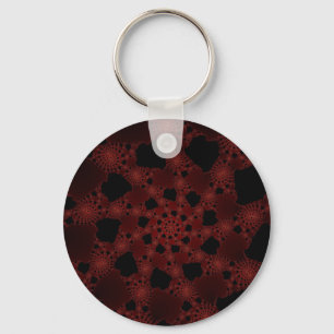 Spiderweb Fractal Keychain
