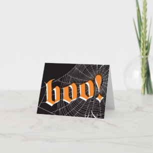 Spiderweb Halloween Card