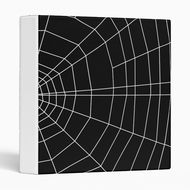 spiderweb on Black Binder (Front/Spine)