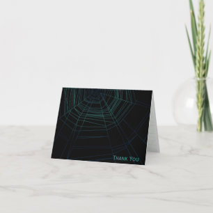 Spiderweb Thank You Card