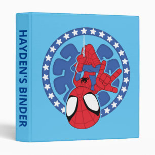 Spidey Americana Spider Icon Binder