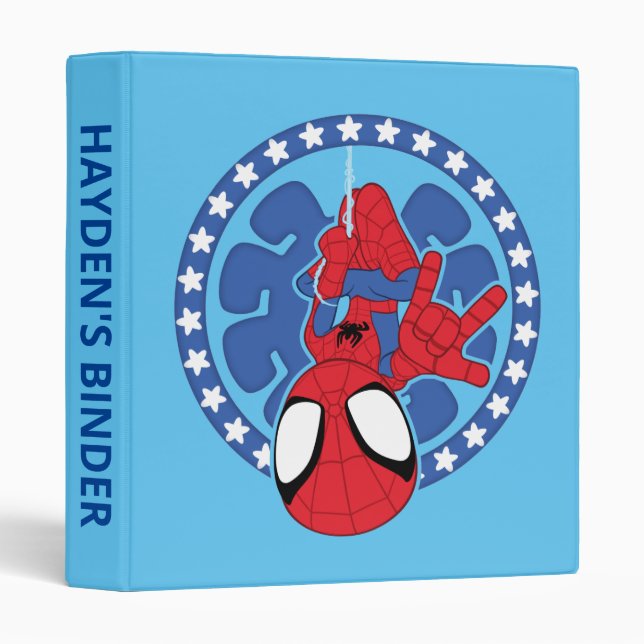 Spidey Americana Spider Icon Binder (Front/Spine)