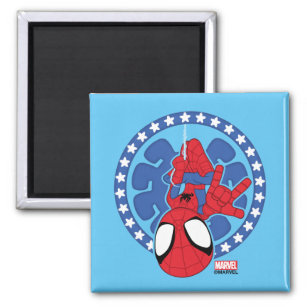 Spidey Americana Spider Icon Magnet