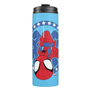 Spidey Americana Spider Icon Thermal Tumbler
