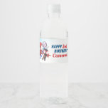 Spidey and His Amazing Friends Birthday  Water Bottle Label<br><div class="desc">Celebrate your child's Birthday with these awesome Spidey Birthday water bottle labels. Personalize by adding your child's name or custom text!</div>