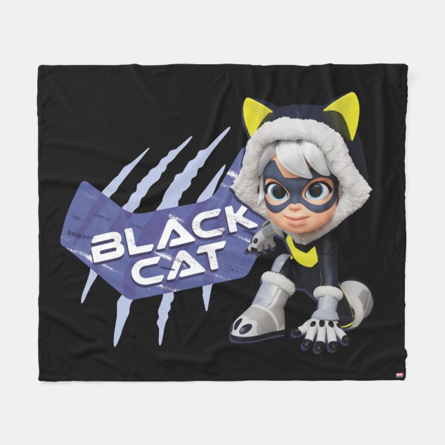 Spidey and his Amazing Friends Black Cat Fleece Bl (Front (Horizontal))