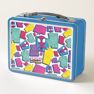 Spidey and his Amazing Friends Colour Collage Metal Lunch Box