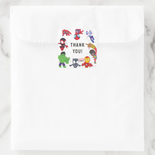 Spidey and His Amazing Friends Confetti Birthday Square Sticker