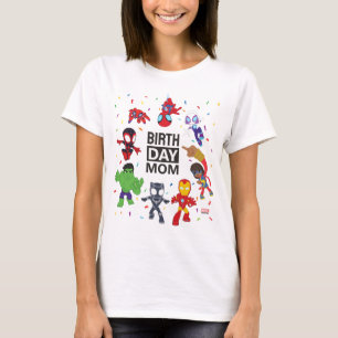 Spidey and His Amazing Friends Confetti Birthday T-Shirt