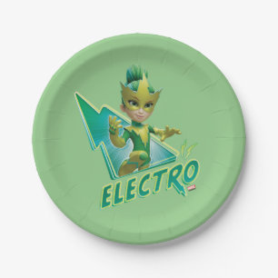 Spidey and his Amazing Friends Electro Paper Plate