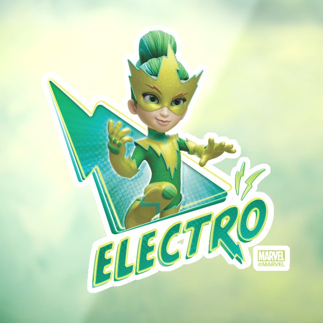 Spidey and his Amazing Friends Electro Window Cling (Sheet 3)