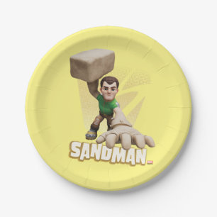 Spidey and his Amazing Friends Sandman Paper Plate