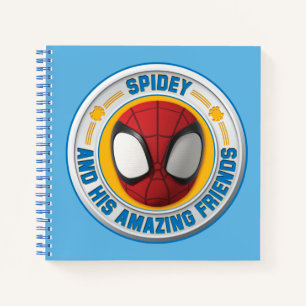 Spidey and his Amazing Friends Spidey Badge Notebook