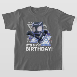 Spidey Black Panther - It's My Birthday T-Shirt