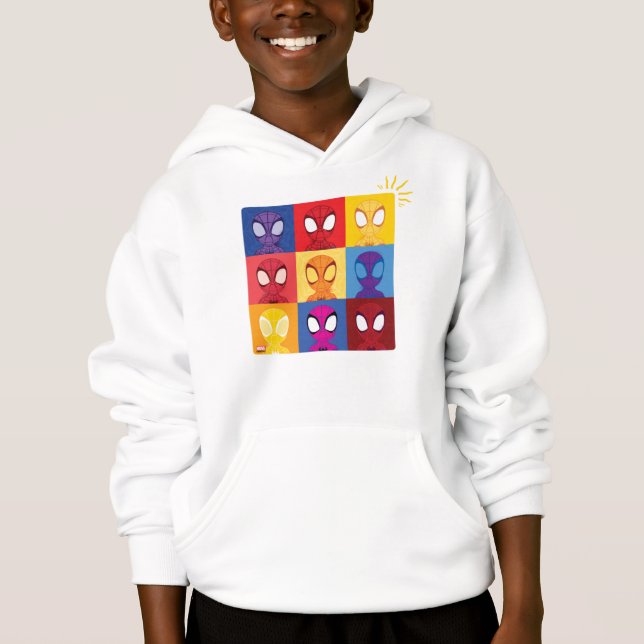 Spidey Colour Block Pattern Spidey-Sense (Front)