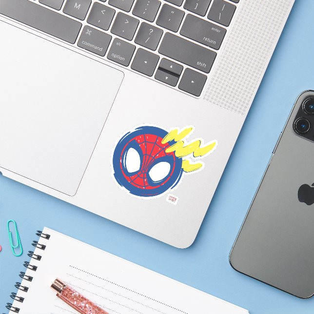 Spidey-Sense Doodle (Laptop w/ iPhone)