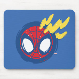 Spidey-Sense Doodle Mouse Pad