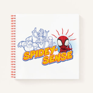 Spidey-Sense Outline Graphic Notebook