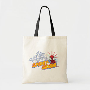 Spidey-Sense Outline Graphic Tote Bag