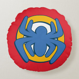Spidey Spider Logo Round Pillow