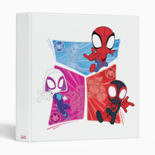 Spidey Team Action Panel Graphic Binder