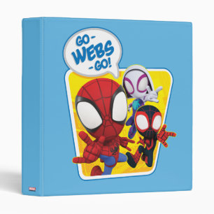 Spidey Team: Go-Webs-Go! Binder