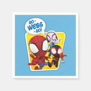 Spidey Team: Go-Webs-Go! Napkin
