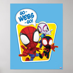 Spidey Team: Go-Webs-Go! Poster