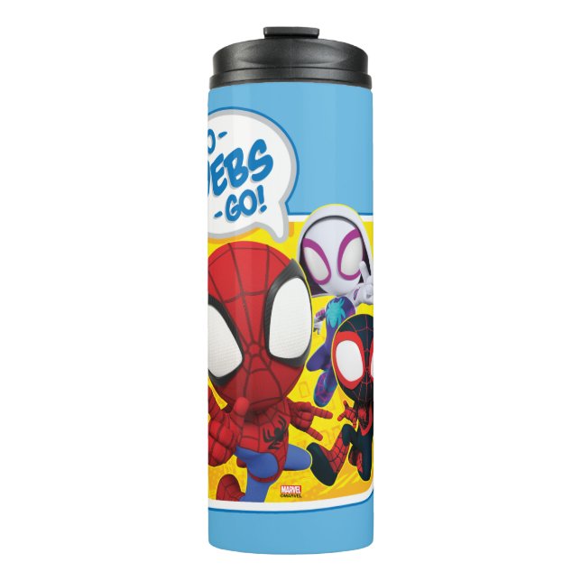 Spidey Team: Go-Webs-Go! Thermal Tumbler (Front)