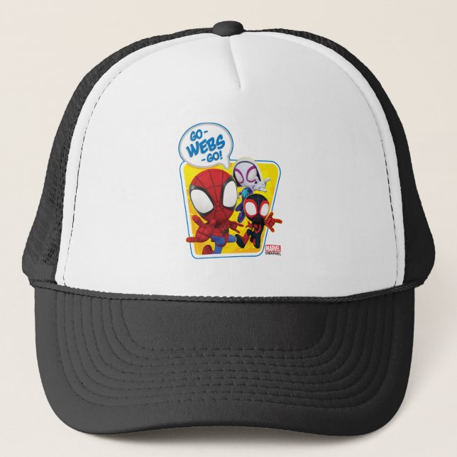 Spidey Team: Go-Webs-Go! Trucker Hat (Front)